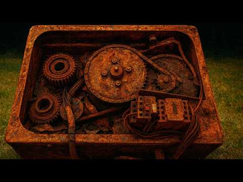 Rusty, Burned, Seized… Full Restoration of an Antique Kitchen Mixer