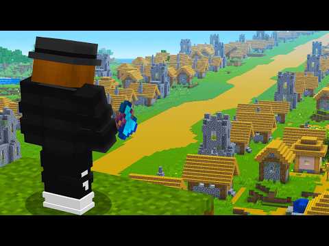 I Built the Longest Villager Hall in Minecraft