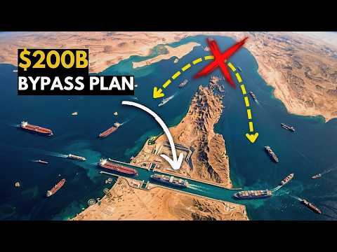 How to Build the Impossible $200B Canal to Bypass the Strait of Hormuz