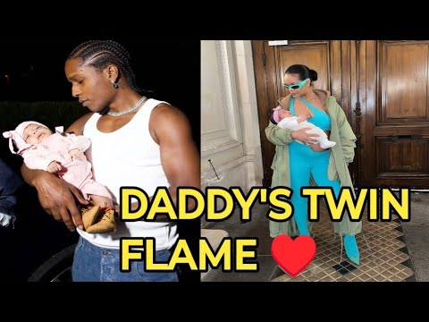 A$AP Rocky Calls His Daughter His Twin Flame”