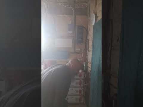 New off-grid solar battery install.                                 Midnight solar 5kwh 48v