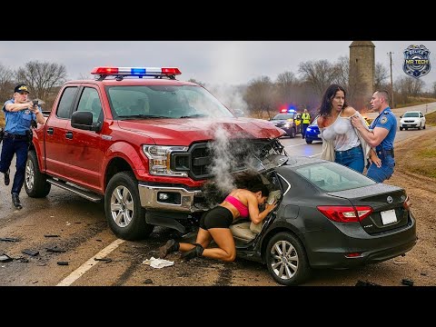 MOST BRUTAL High-Speed Police Chases Caught on Dashcam You Wouldn't Believe if Not Filmed #12