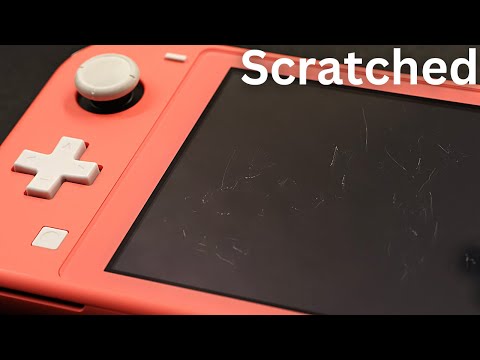 Nintendo Switch Lite Scratched Screen Fix | Replace Broken LCD & Touch Screen | Nintendo Restoration