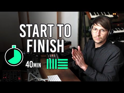 Jonas Saalbach | Track from Start to Finish | Ableton & Analog Synths | Deep House