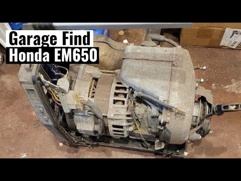 Found in Pieces - Old Honda EM650 Generator