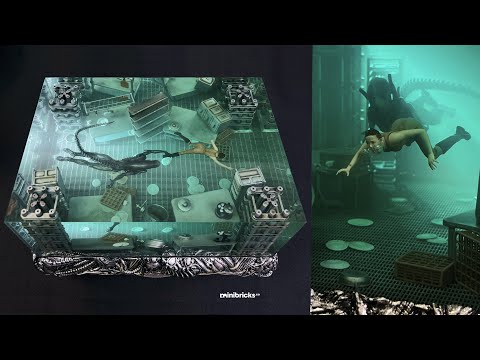 I Made a Diorama Based on the Movie Alien 4: Resurrection