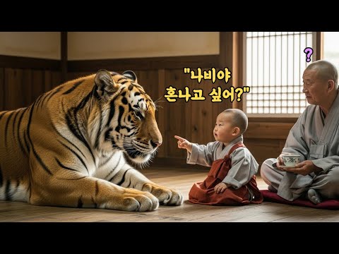 "집채만 한 호랑이의 콧등을 때리며 혼낼 수 있는 세상 유일한 꼬마." 맹수를 강아지처럼 다루던 동자승의 순수함이 만들어낸 기적 같은 이야기.l 오디오북 l 감동 l 창작사연