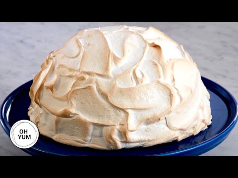 Professional Baker Teaches You How To Make BAKED ALASKA!