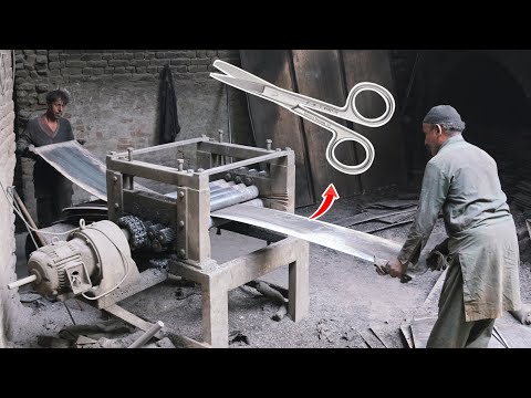 Scissors Mass Production Process | Scissors Manufacturing Technology