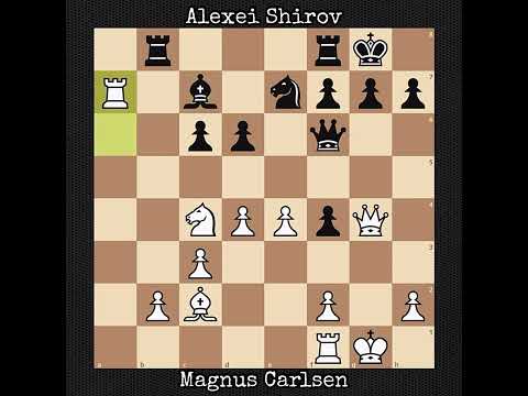 Magnus Carlsen vs Alexei Shirov | XXV SuperGM (2008)