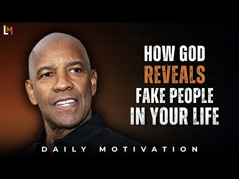 God Will Reveal Who Was Never Really for You | Inspirational Speech by Denzel Washington