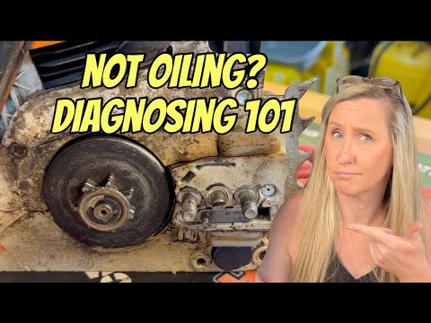 Huge Problem, Simple Fix! How To Easily Repair Your Stihl Chainsaw Oiling System With Confidence!