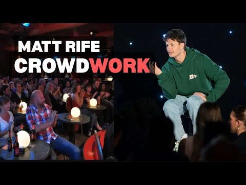 Matt Rife FUNNY CrowdWork Moments! || Matt Rife