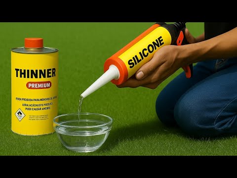 Mix SILICONE and THINNER and see the UNIMAGINABLE happen before your eyes!