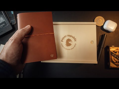 Paper Republic Writers Kit Unboxing & Setup vs Travelers Notebooks vs Field Notes.