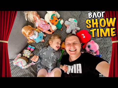 CAROLINA SHOW TIME | ДИТЯЧЕ РОЗВАЖАЛЬНЕ ВІДЕО | ОГЛЯД ІГРАШОК | НАШ КОНЦЕРТ | ДИТЯЧІ ТАНЦІ  | VLOG