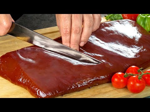 💯 This is the most tender and juicy beef liver! UA🔥😋You've definitely never tasted anything better!