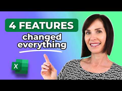 The 4 Most Important Excel Features Ever Released (MUST Know)
