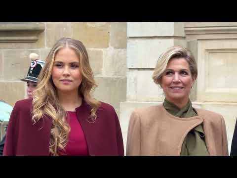 Internationale royals bij eedaflegging groothertog Guillaume van Luxemburg