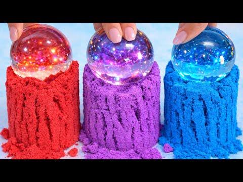 Let’s Make Sparkling Kinetic Sand! Easy Recipe & Relaxing Moment ✨