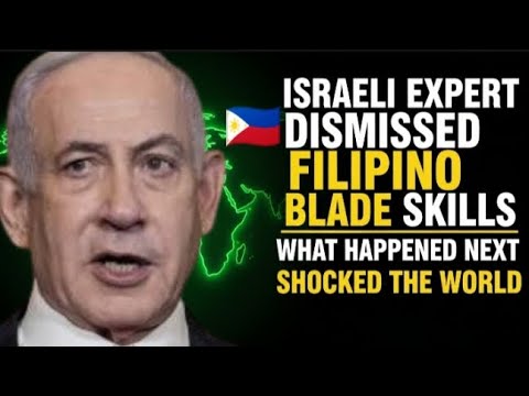 Israeli Trainer Mocked Filipino 🇵🇭 Knife Combat – What Happened Next Shocked Everyone