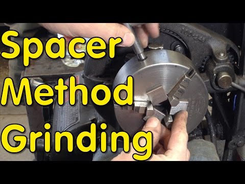 Spacer Method for Chuck Grinding ATLAS lathe