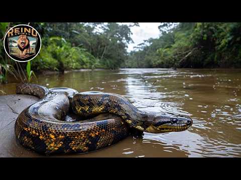 Anaconda – El Gigante que Domina los Pantanos del Amazonas #animalessalvajes | Reino Animal