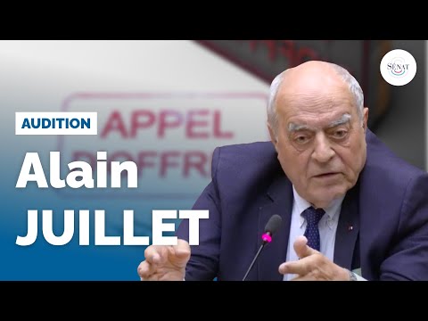 Commande publique : audition d’Alain Juillet