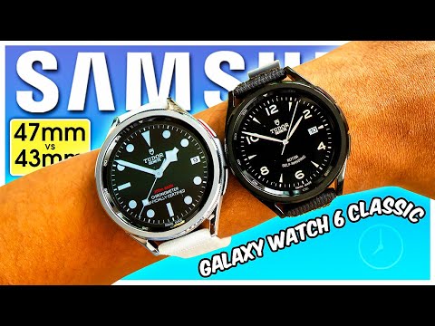 Galaxy Watch 6 Classic 47mm vs 43mm Don't Buy the WRONG ONE!