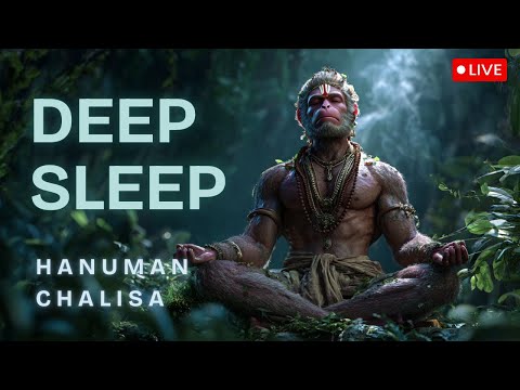 Hanuman Chalisa Peaceful for DEEP SLEEP | Stress Relief/Relaxation,Anxiety,Melatonin