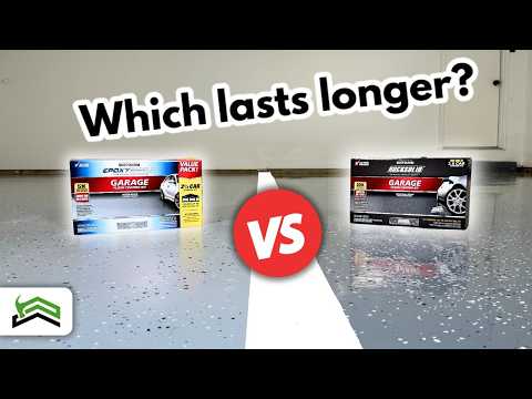 Complete DIY Garage Epoxy Floor Coating Installation | Testing Most Popular Kits