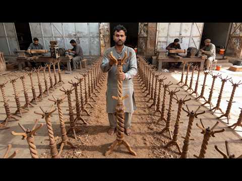 Twisted Wood Patterns Creation || Masterpiece of Traditional Woodworking #53