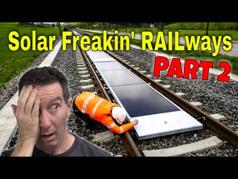 EEVblog 1683 - Sun-Ways Solar Freakin' RAILways - Part 2