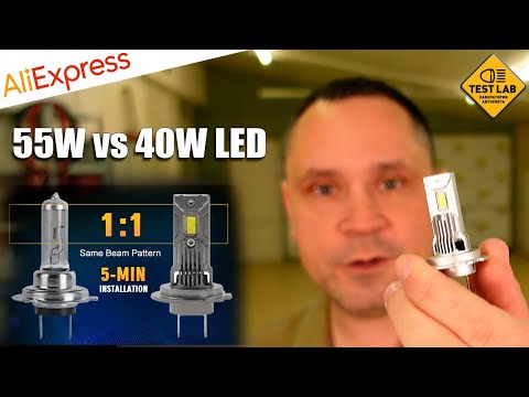 Compact LED bulbs are getting brighter! Testing 40W M3P LED bulbs from Aliexpress