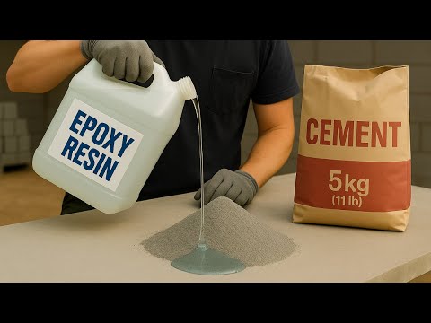Mix CEMENT with EPOXY RESIN and turn the impossible into a MILLION-DOLLAR idea!
