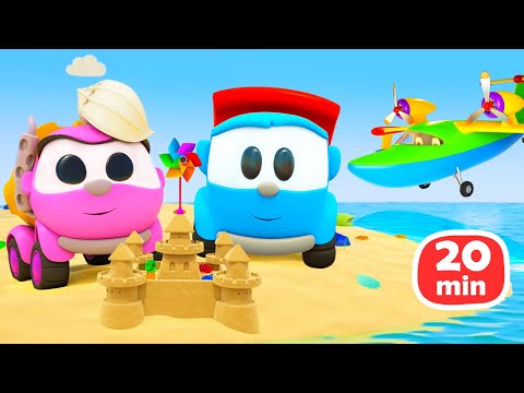 Грузовичок Лева ЛЕТНИЕ СЕРИИ — Развивающие мультики для детей про машинки. Сборник мультфильмов