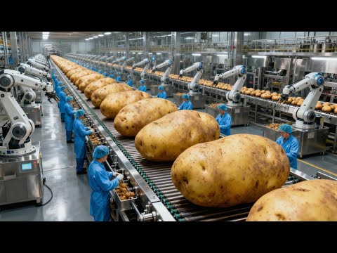 Inside a High-Tech Pringles Factory – (Full Process) How Chips Are Made