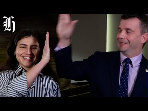 David Seymour and Chlöe Swarbrick on the political panel | Herald NOW