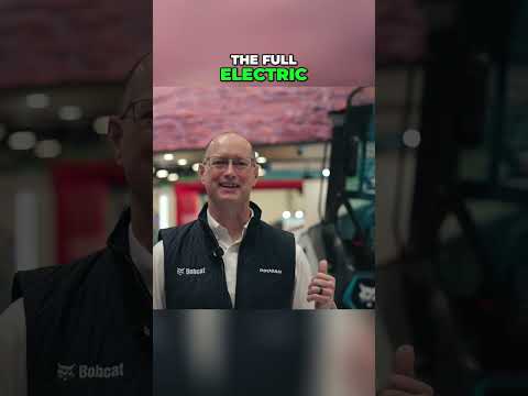 Bobcat S7X: The FUTURE of Construction is ELECTRIC & SILENT! #shorts