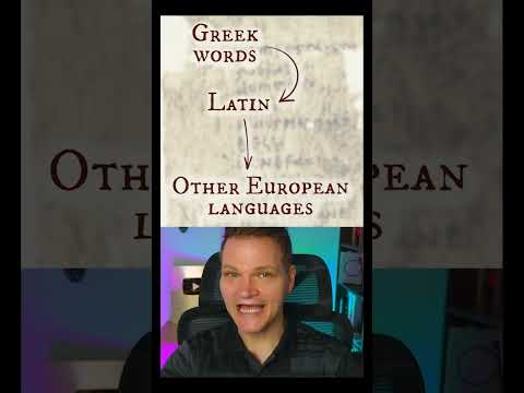 Greek influence through Old Church Slavonic