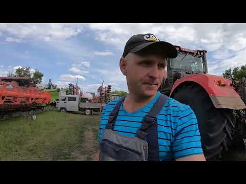 Трактор Кировец с дисковой бороной VELES БДП-6. Продолжаем испытания.