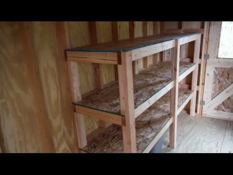 How to Build Easy and Strong Storage Shelves