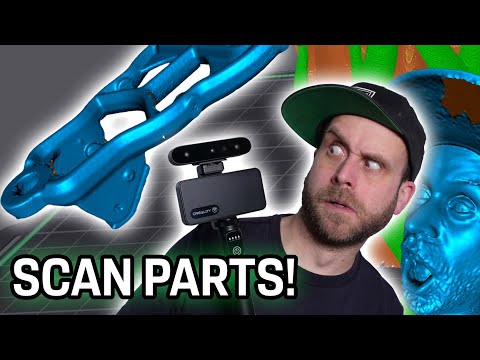 NEW TOOL! We Put It To The Test!?! DOES IT SUCK?? Creality Ferret Pro 3d Scanner!