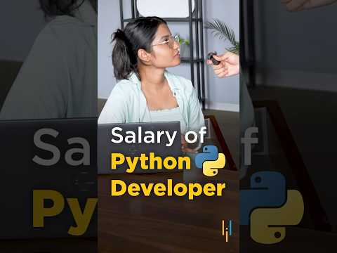 How Much A Python Developer Earn ? | Python Developer Salary In India #Shorts #simplilearn