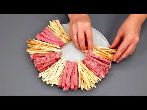 A beautiful PLATE for your holiday table! 5 SUPER WAYS! Meat, cheese, and vegetable platters!