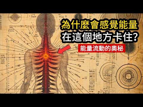 為什麼有時候感覺能量卡在身體這裡？這就是靈性覺醒中，體內能量流動的奧秘。