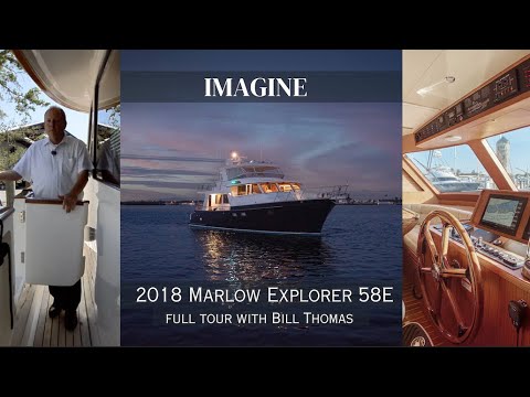 SOLD "STUNNING 2018 Marlow Explorer 58E 'Imagine' - Yachtwith Bill Thomas