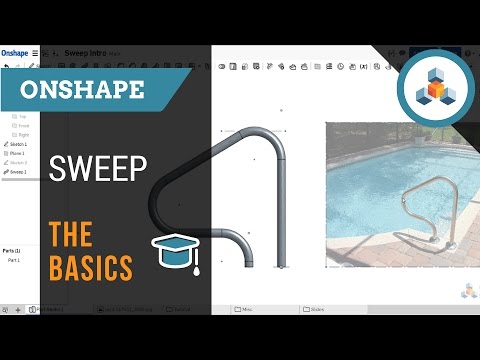 Sweep Feature - Basics - Onshape 3D CAD