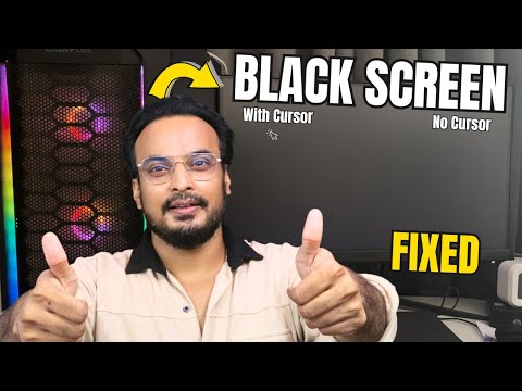 How to FIX Black Screen on Windows 10/11 (2025) - Quick Solution