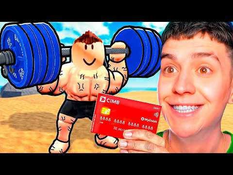 СТАЛ САМЫМ МОЩНЫМ КАЧКОМ В РОБЛОКСЕ! ТРАЧУ РОБУКСЫ! ЖЁСТКИЕ ТРЕНИРОВКИ!